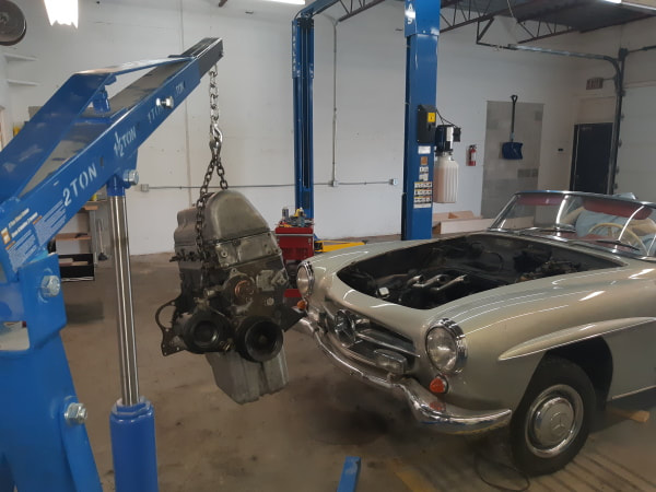 Restoration of 1961 Mercedes-Benz 190